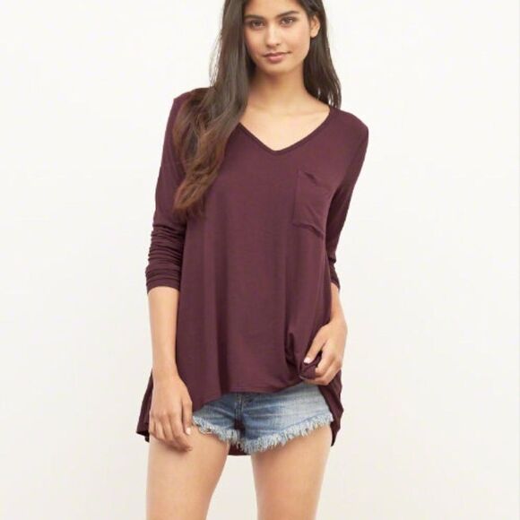 Lane Bryant Red 3/4 Sleeve Oversized Blouse - Picture 1 of 4